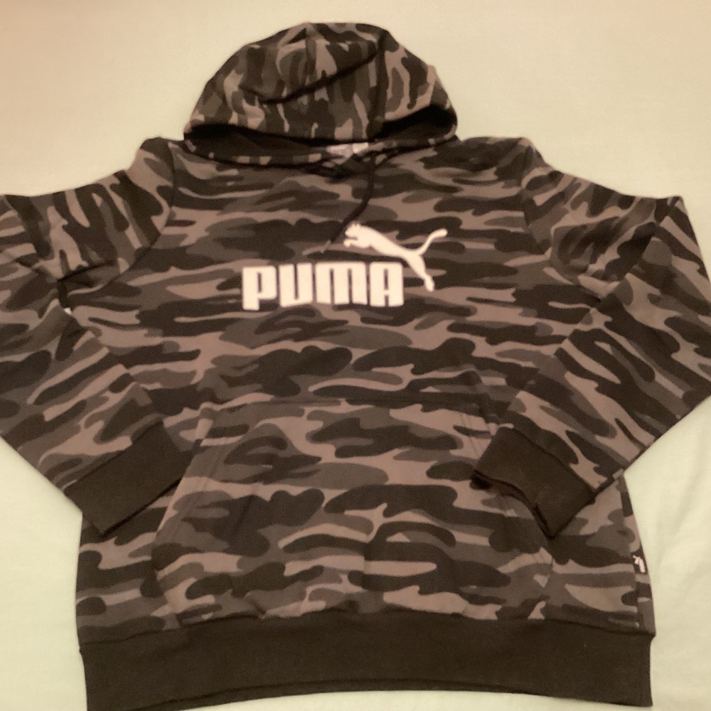 PUMA camo hoodie